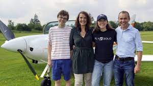 Once complete, rutherford will be the youngest person to fly a microlight around the world and the youngest woman to fly solo around the world. Teenage Pilot In Solo Round World Record Bid Bbc News