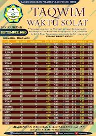 Waktu solat pulau pinang 2019. Makluman I Badan Kebajikan Pelajar Pulau Pinang Mesir Facebook