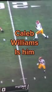 Caleb Williams runs it for 50 yards leads to a USC touchdown over Utah