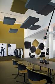 Acoustic Ceiling Clouds Cube Carpet Concept Check Out Other Cloud Ceiling Concepts Too With Images Office Interior Design Commercial Interior Design
