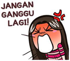 Stiker Wa Line Fb Chat Receh Cartoon Kartun Meme Lucu Funny Lol Ngakak Koplak Cakkocem Koment Koc Just Be You How Are You Feeling Line Sticker