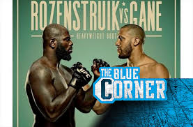 It's no different than americans waving the american flag or using the stars and stripes on ufc posters. Ufc Fight Night 186 Poster Rising Stars Rozenstruik And Gane Collide