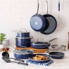 Impulse As Seen On Tv Blue Diamond 10 Pc Cookware Set Casas