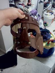 Sculpted by josh wasylink, this mask is based on hundreds of photos of the actual worn mask, provided generously from the wwe. Mankind Mask Wip 2 By Zanderyurami On Deviantart