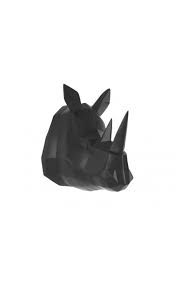 Elle offre un ton chaleureux et émotionnel, loin des clichés des animaux empaillés. Tete De Rhinoceros Noir Origami Pas Cher