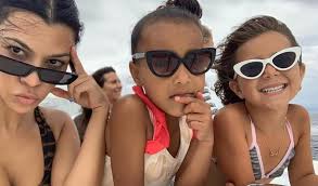 Kourtney Kardashian Shares Cute Pic Of Penelope & North In Costa Rica