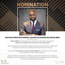 Portrait Abdou Sene, DGA BDK