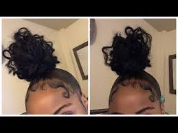How To Top Knot Bun With Weave In 2020 Top Knot Bun Braided Ponytail Hairstyles Girls Hairstyles Braids