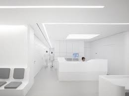 White Space Orthodontic Clinic Bureauhub Architecture Rezeption Theken Apotheke