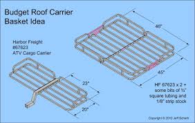 Roof rack diy gen crv 1st. Diy Roof Rack Jeepforum Com Roof Rack Roof Rack Basket Car Roof Racks