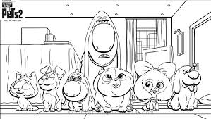 In 2016, illumination entertainment released an animated film the secret life of pets, and a sequel the secret life of pets in 2019. Secret Life Of Pets 2 Coloring Pages Cristina Is Painting