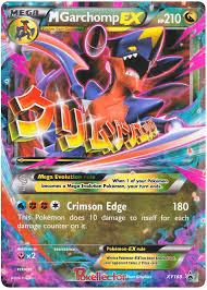 Two regular and one gx. M Garchomp Ex Xy Promos 168 Pokemon Card