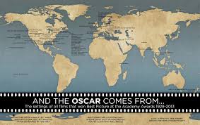 Tour our photo gallery below to see the 15 films that won the most competitive oscars throughout history. Map Of All Oscar Winning Movie Sets Geoawesomeness
