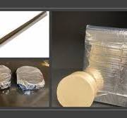 Blue Cheese Foil Wrapping Paper- 10" x 10" Two Ply Foil ( 20 Sheets)