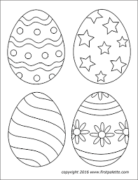Pikbest has 87326 golden egg design images templates for free. Easter Eggs Free Printable Templates Coloring Pages Firstpalette Com