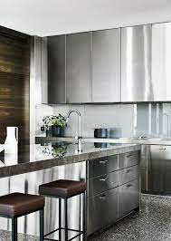 Maybe you would like to learn more about one of these? Caution These 8 Stainless Steel Kitchen Cabinet Ideas Are Blindingly Beautiful Kitchen Cabinet Design Stainless Steel Kitchen Cabinets New Kitchen Cabinets