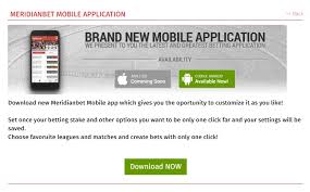 Bet now by meridianbet sportsbook and benefit from €50 betting bonus and high sports betting odds. Meridianbet App Download On Your Smartphone Meridianbet App Tz
