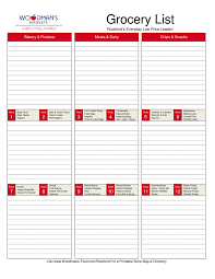 Download the pdf file and print on us letter paper size. 2021 Grocery List Fillable Printable Pdf Forms Handypdf