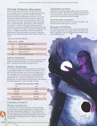Balance Domain Unleash Frozen Flame And Sparking Acid With This New Cleric Subclass In Genuine S Compendium Of Sacred Mysteries Resurrection Cosmr Unearthedarcana