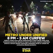 To lift a curfew, to end a curfew. Philippine Star The Uniform Curfew Hours Took Effect Facebook