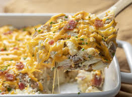 Twice Baked Potato Casserole Recipe Twice Baked Potatoes Baked Potato Casserole Twice Baked Potatoes Casserole