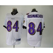 5.0 out of 5 stars. Reebok Baltimore Ravens 84 Touraj Houshmandzadeh White Stitched Nfl Jersey Ravens Jersey Baltimore Ravens Nfl Jerseys