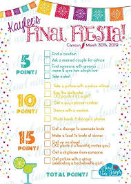 Bachelorette Party Game Scavenger Hunt Personalized Final Fiesta Games In 2020 Bachelorette Party Games Bar Bachelorette Party Games Scavenger Hunt Bachelorette Party