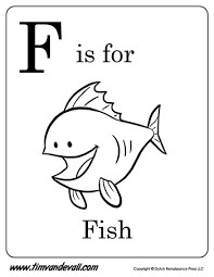 Download one or download them all for free in the post with no email address required. F Is For Fish Letter F Coloring Page Pdf