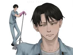Levi Ackerman with A Sw Fanart