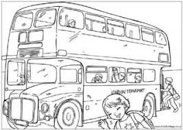 All you need is photoshop (or similar), a good photo, and a couple of minutes. London Colouring Pages