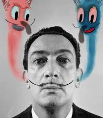 DALI x BASEMAN Collaboration. This is the finished art piece when summers  ago in Majorca, I was invited to draw