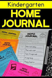 Editable Home Journal Writing Homework Kindergarten Writing Kindergarten Writing Journals