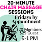 Chair Massages by Eleanor - by Appointment Only — CSMC