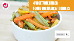 The best first finger foods are healthy and easy for your baby to pick up and eat. 4 Vegetable Finger Foods For Toddlers Babies Easy Homemade Baby Finger Food Recipe Youtube