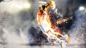 We've gathered more than 5 million images uploaded by our users and sorted them by the most popular ones. Russell Westbrook Backgrounds Russell Westbrook Dunk Art 1600x900 Download Hd Wallpaper Wallpapertip