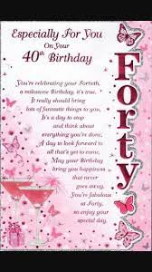 My dear sister, on your special day i'd like to wish you an exciting life, full of great discoveries and joyful surprises! Pin By Sue Tucker On Birthday Wishes Cards And Sayings 40th Birthday Wishes 40th Birthday Quotes Sister Birthday Card