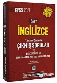 Ebubekir yıldızgören profesyonel seviye süre: 2021 Oabt Ingilizce Cikmis Sorular Cozumlu Pegem Akademi Yayinlari 9780202001616