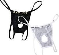 KQISAN Personalised Name Letter Sexy Thong Panties, Men's ...