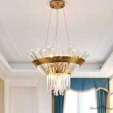 Flared Crystal Hanging Lights Modern Unique Candle Pendant Ceiling Lights For Living Room Bedroom Beautifulhalo Com Enjoy free shipping & browse our great selection of lighting, island lights, chandeliers and more!