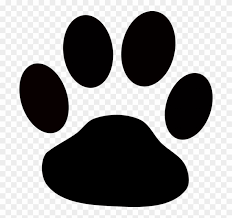 home animals dog paw pumpkin carving stencils paw print clipart 337161 pikpng