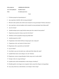 Tugas bimbingan konseling kelas 8. Soal Uas Bk Kelas Xi Semua Pdf