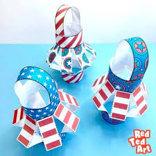 Memorial day is a holiday in the united states for honoring and mourning the military personnel who have died in course of performing their military duties while serving in the united states armed forces. Color American Flag Lantern Craft For Memorial Day Flag Day 4th July
