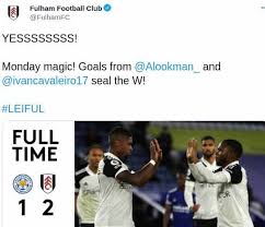 Leicester city video highlights are collected in the media tab for the most popular matches as soon as video appear on video hosting sites like youtube or dailymotion. Leicester City Kalah 1 2 Di Kandang Sendiri Dari Fulham Hasil Leicester City Vs Fulham