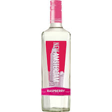 New Amsterdam Raspberry Flavored Vodka 750ml Bottle Raspberry Vodka Flavored Vodka Vodka
