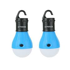 E Trends Battery Powered Portable Led Lantern Light Bulb Has A Hanging Hook Design And Is Water Resistant Th Camping Lights Best Camping Lantern Tent Lighting