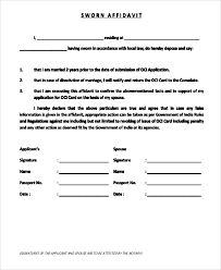 Corporate headquarters, m.a relationship certificate with sponser | kiec. Free 9 Sample Affidavit In Ms Word Pdf