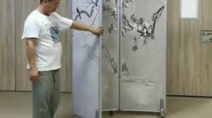3 panel room divider, room dividers decorative, room divider folding screen. Wood Movable Divider With Wheels Folding Partition Singapore China Room Divider Movable Wall Made In China Com