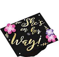 She S On Her Way Graduation Cap Topper College Graduation Cap Decoration Graduation Cap Decoration Graduation Cap Toppers