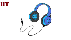 Then, draw curved lines around it. How To Draw Headphones Step By Step Easy Youtube
