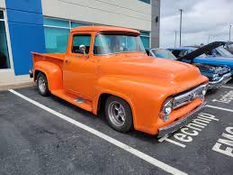 Image result for Orange 1954 Truck